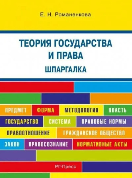 Теория государства и права. Шпаргалка